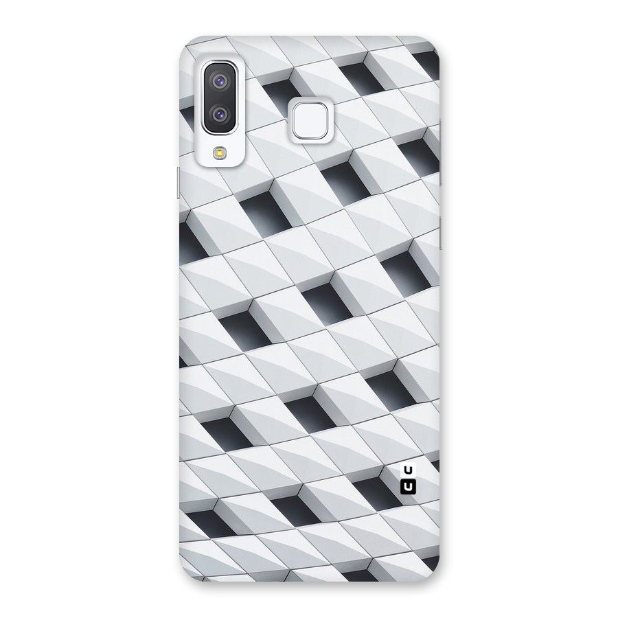 Building Pattern Back Case for Galaxy A8 Star