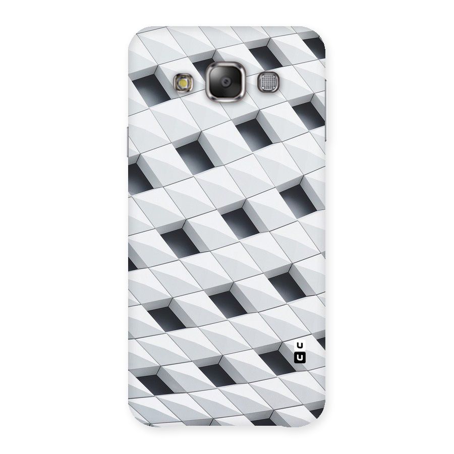 Building Pattern Back Case for Galaxy E7