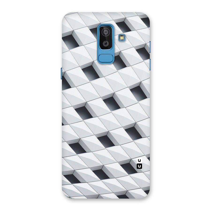 Building Pattern Back Case for Galaxy J8