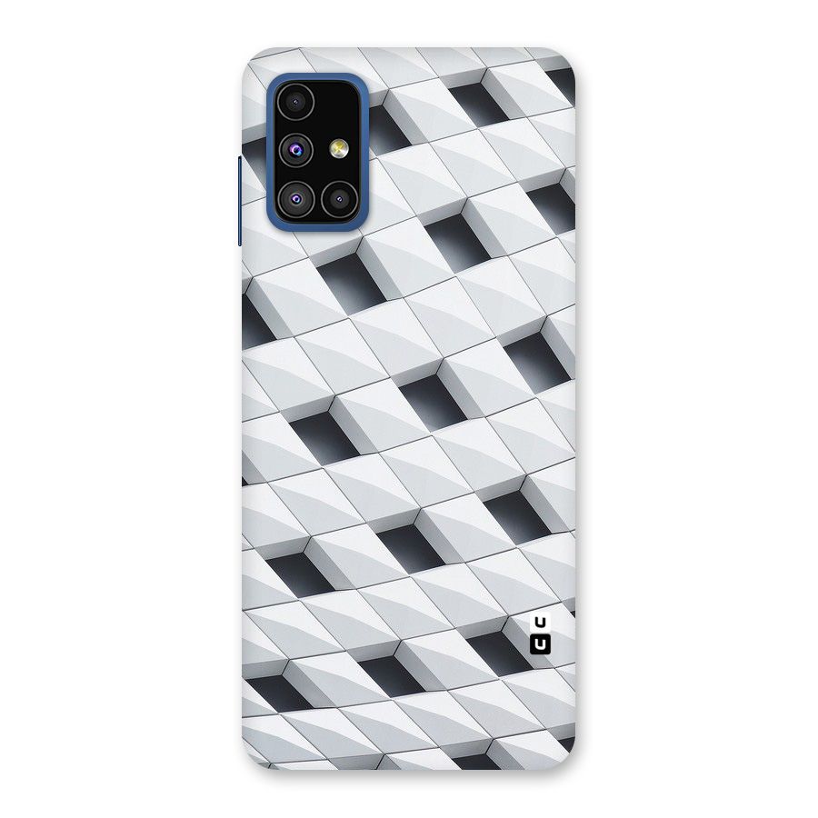 Building Pattern Back Case for Galaxy M51