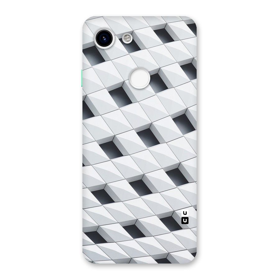 Building Pattern Back Case for Google Pixel 3