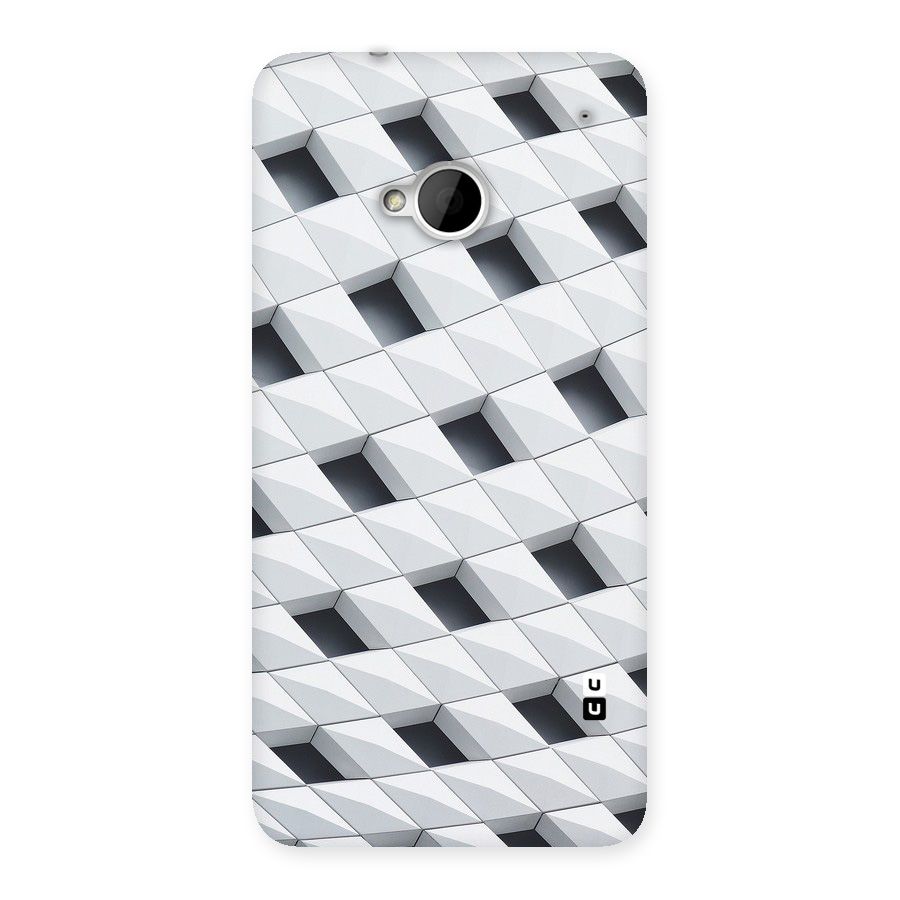 Building Pattern Back Case for HTC One M7