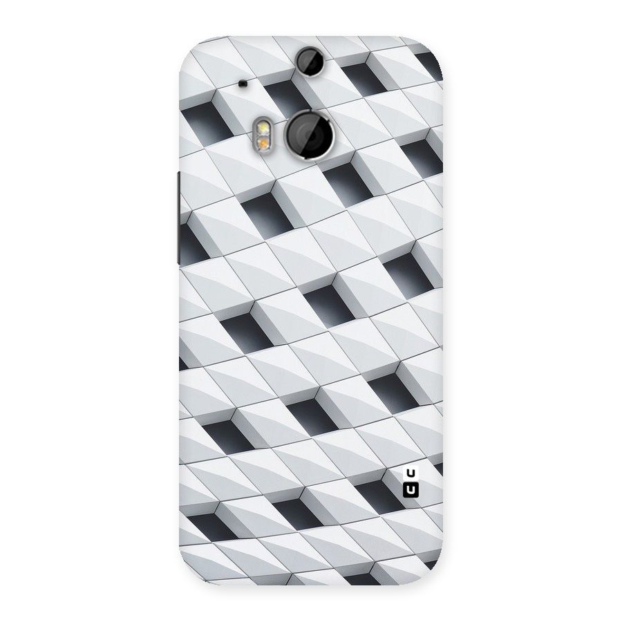 Building Pattern Back Case for HTC One M8