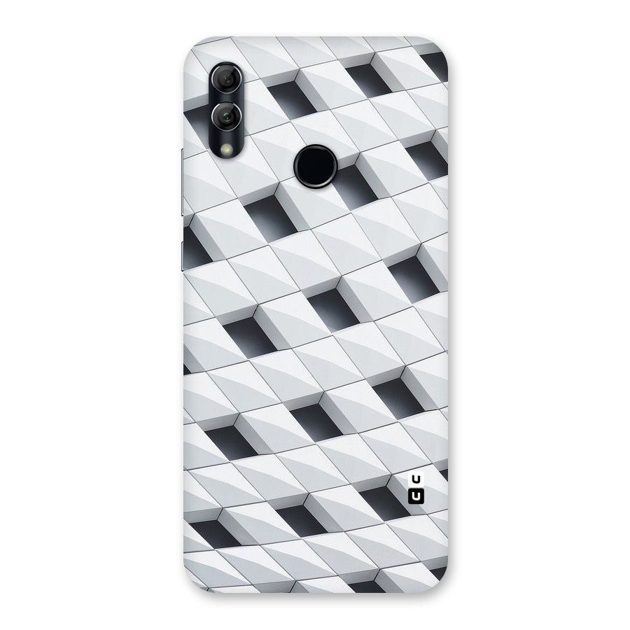 Building Pattern Back Case for Honor 10 Lite