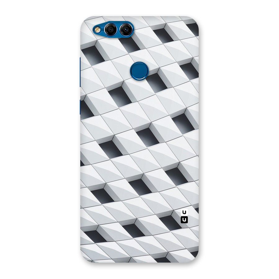 Building Pattern Back Case for Honor 7X