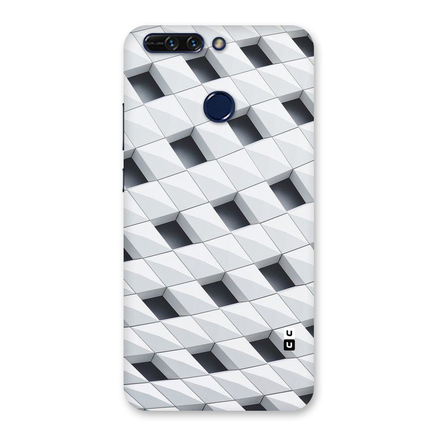 Building Pattern Back Case for Honor 8 Pro