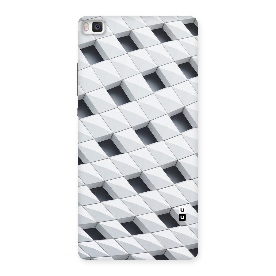 Building Pattern Back Case for Huawei P8