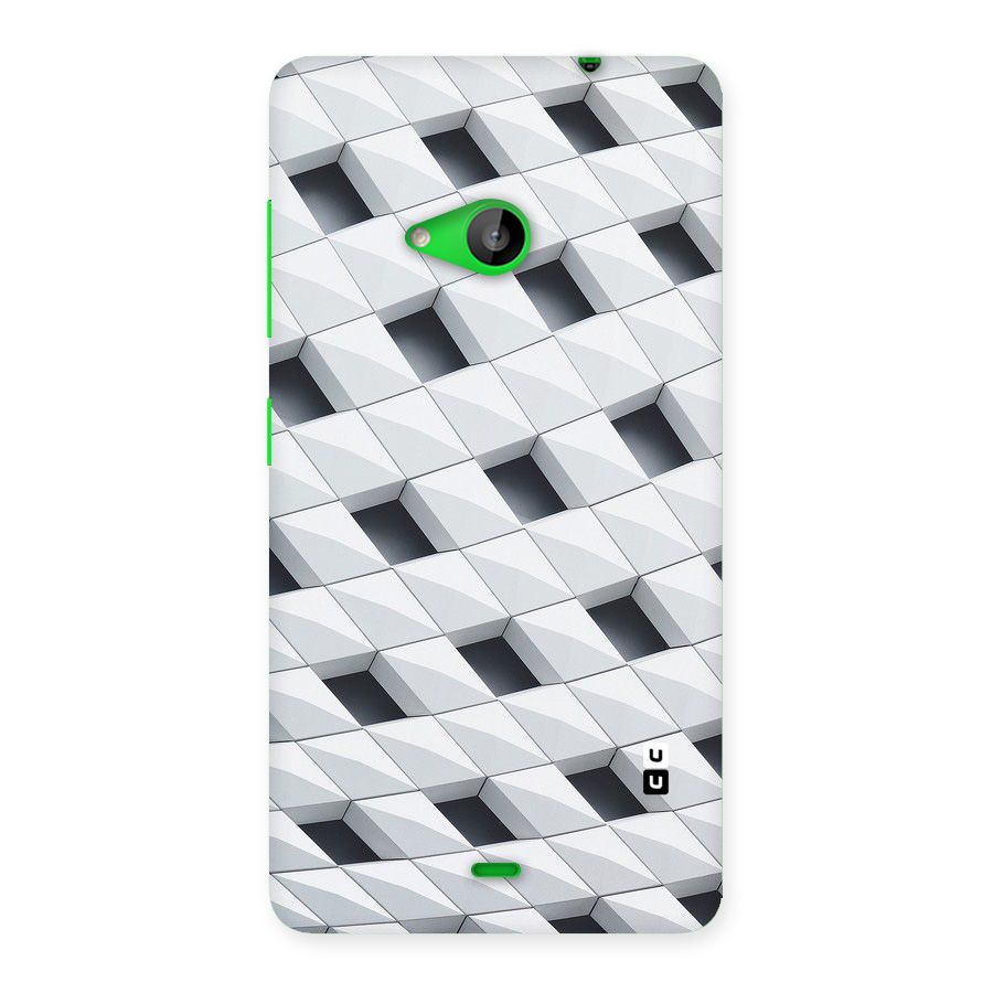 Building Pattern Back Case for Lumia 535