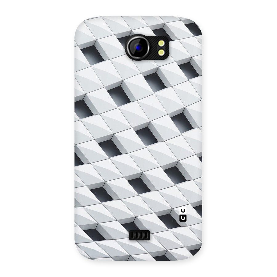 Building Pattern Back Case for Micromax Canvas 2 A110