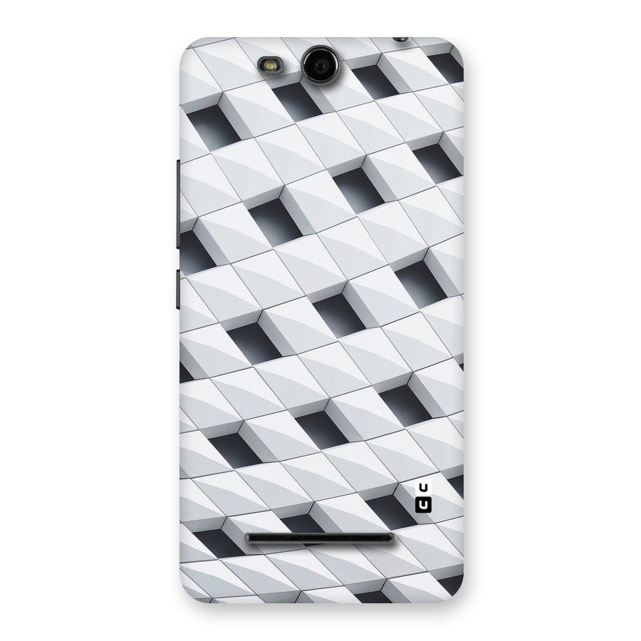 Building Pattern Back Case for Micromax Canvas Juice 3 Q392