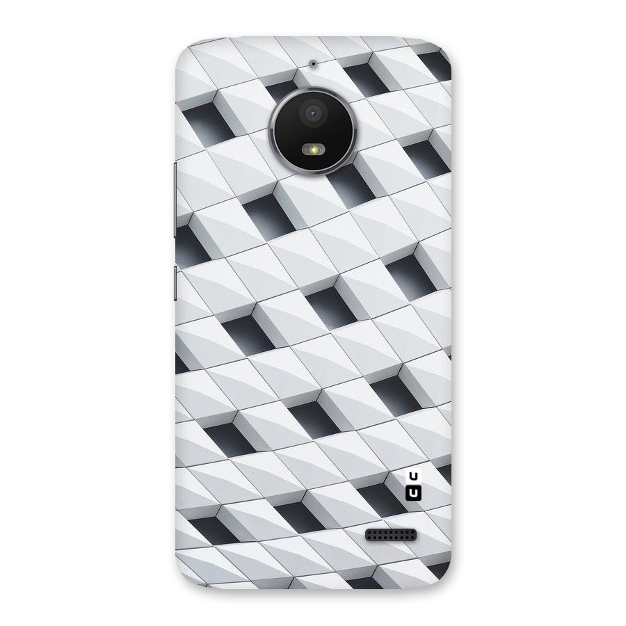 Building Pattern Back Case for Moto E4