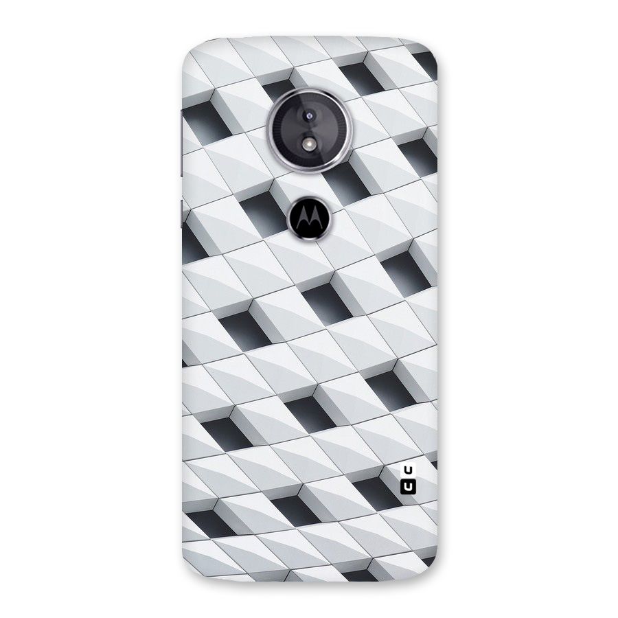 Building Pattern Back Case for Moto E5