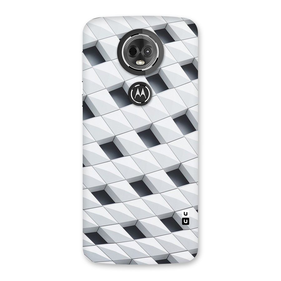 Building Pattern Back Case for Moto E5 Plus