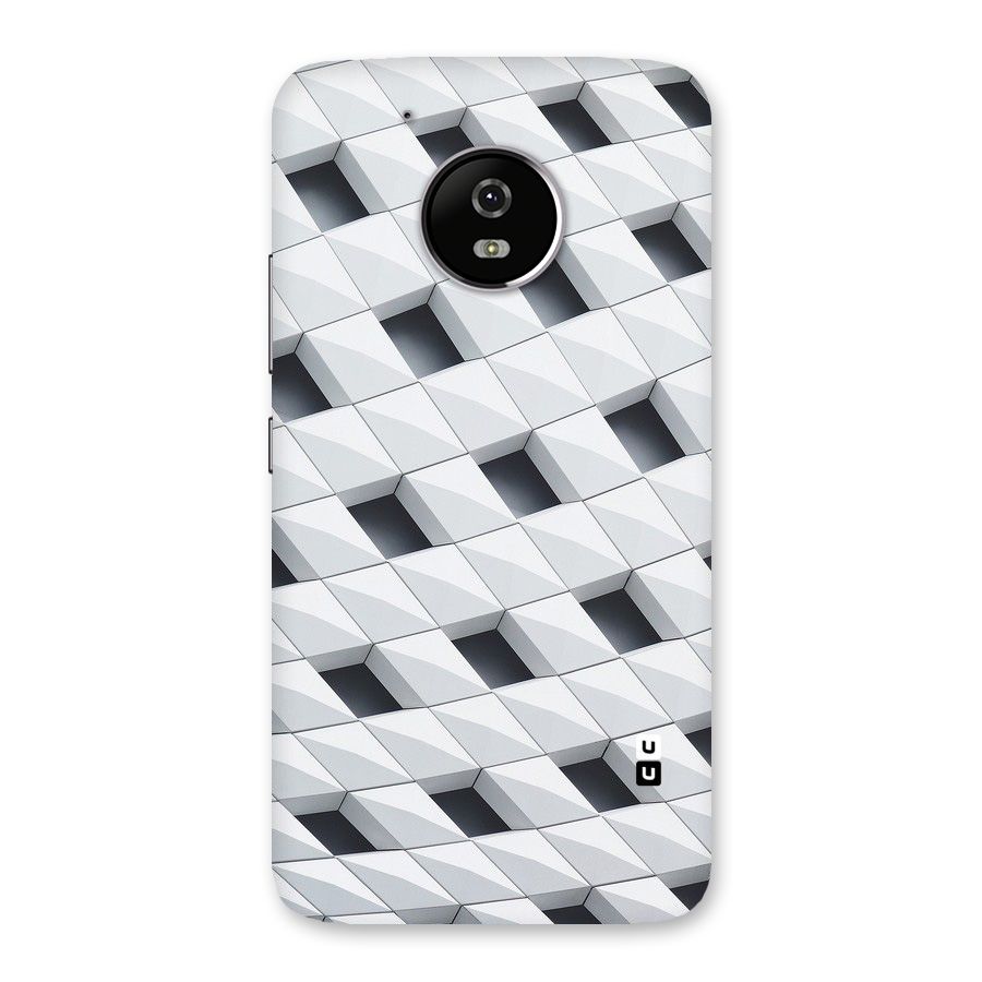 Building Pattern Back Case for Moto G5