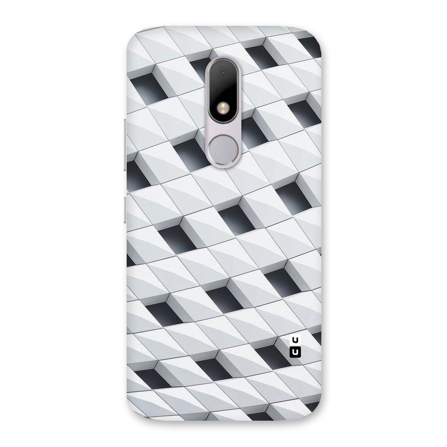 Building Pattern Back Case for Moto M