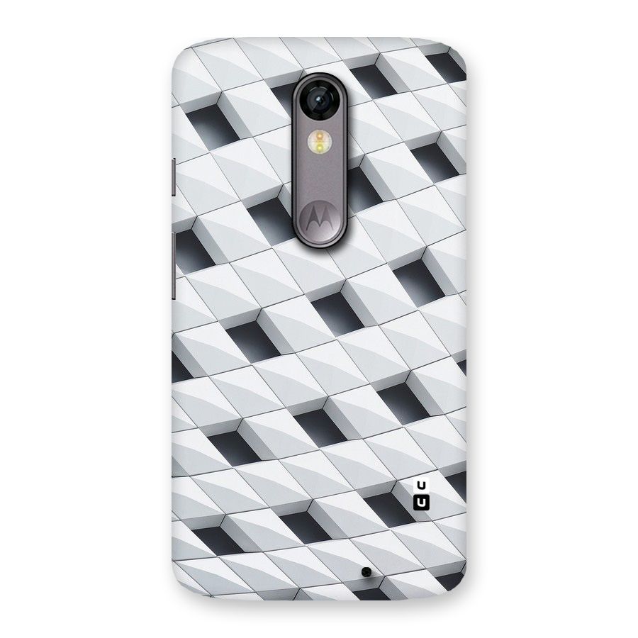 Building Pattern Back Case for Moto X Force