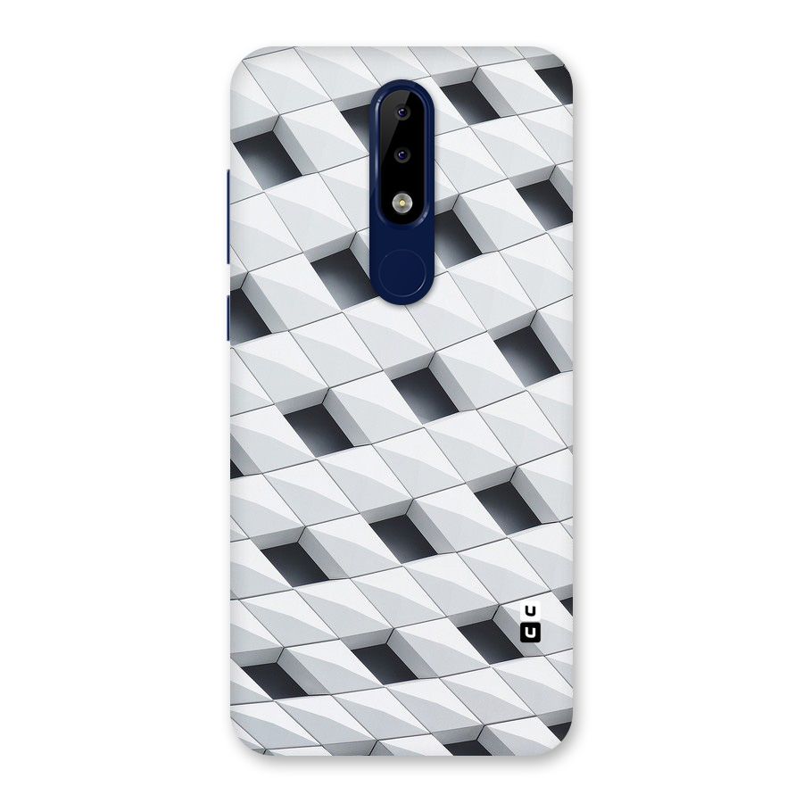 Building Pattern Back Case for Nokia 5.1 Plus