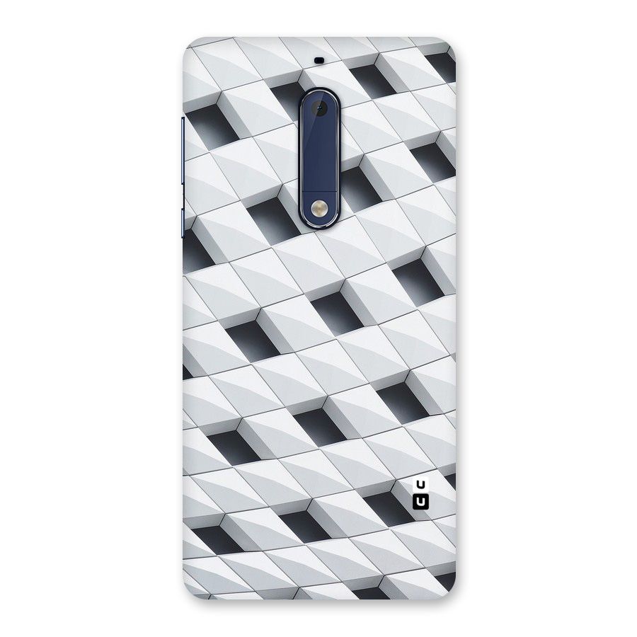 Building Pattern Back Case for Nokia 5