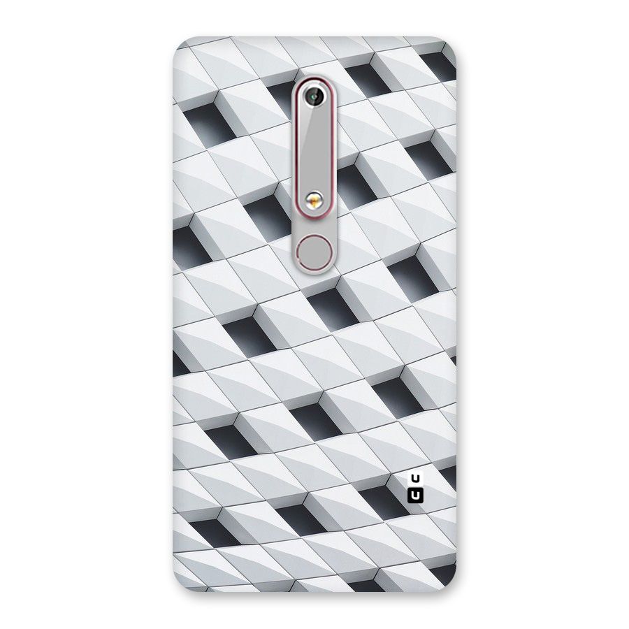 Building Pattern Back Case for Nokia 6.1