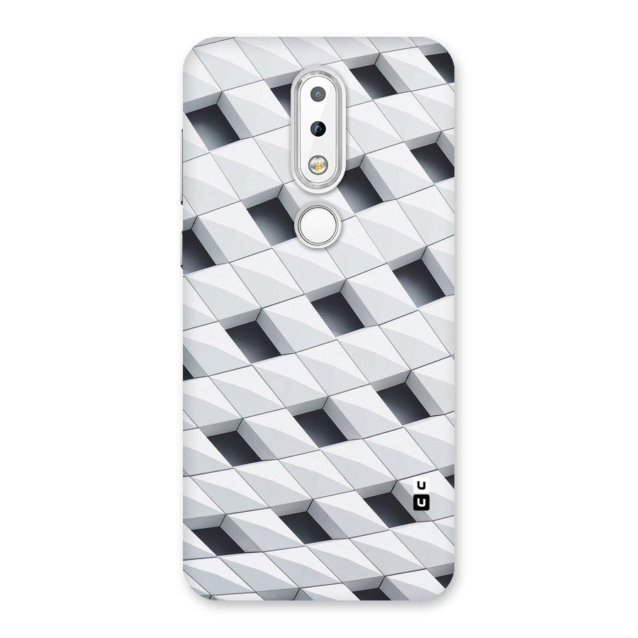 Building Pattern Back Case for Nokia 6.1 Plus