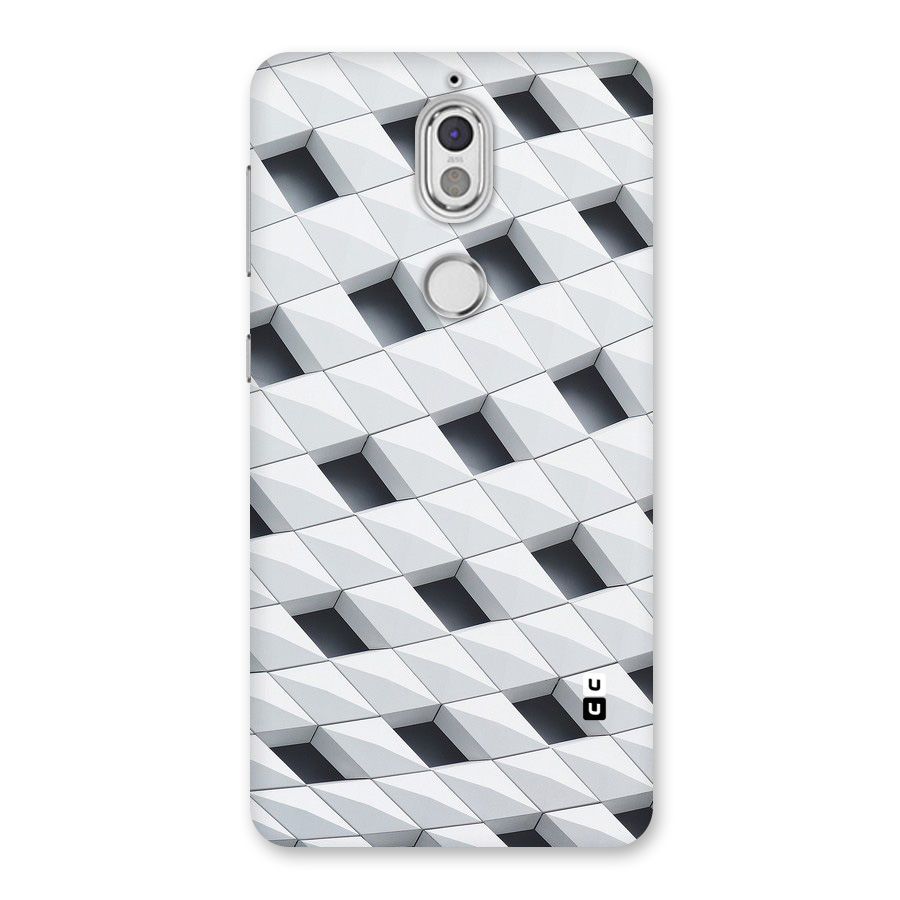 Building Pattern Back Case for Nokia 7