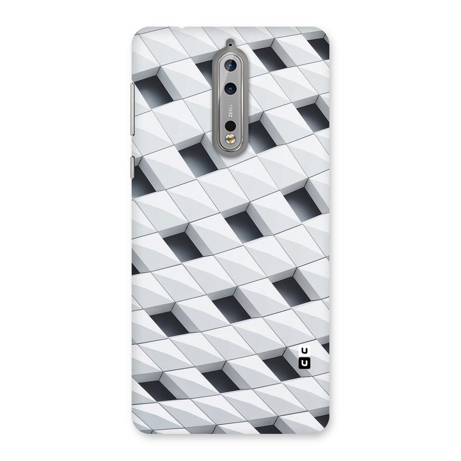Building Pattern Back Case for Nokia 8