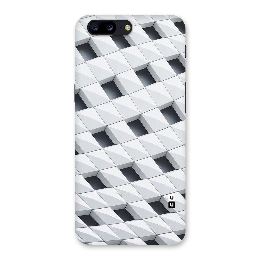 Building Pattern Back Case for OnePlus 5