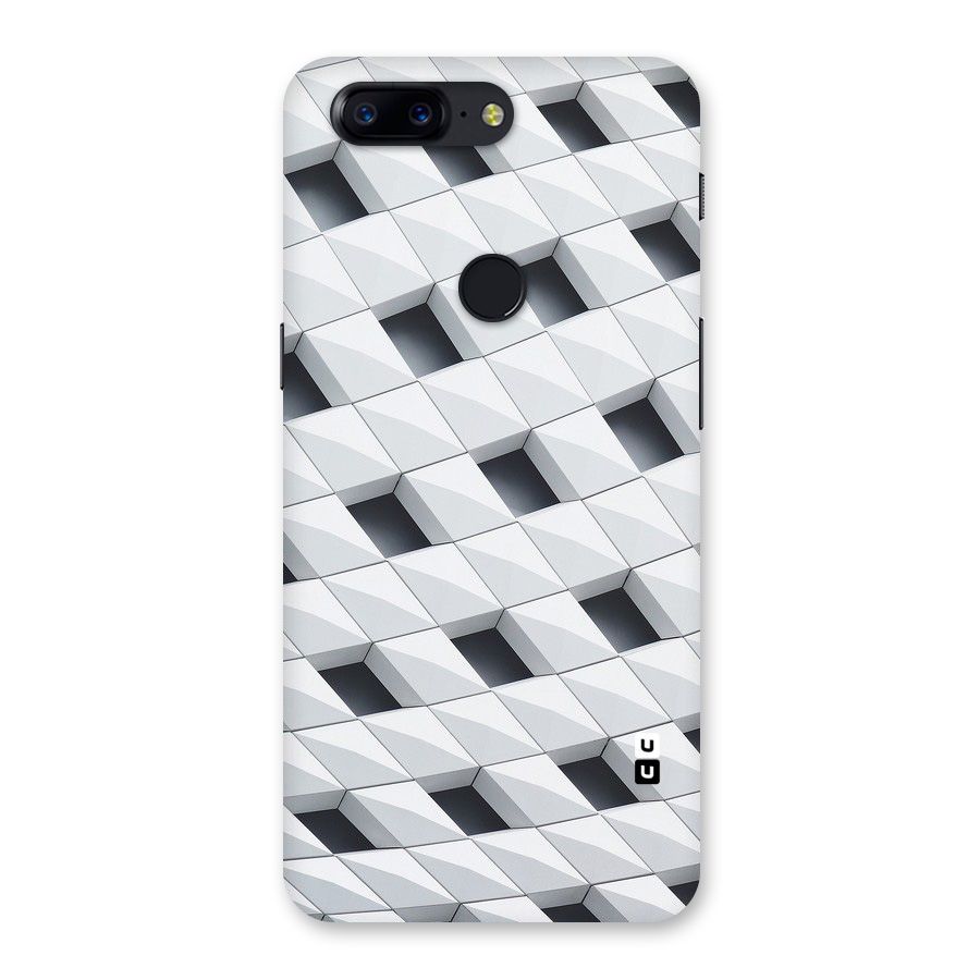 Building Pattern Back Case for OnePlus 5T