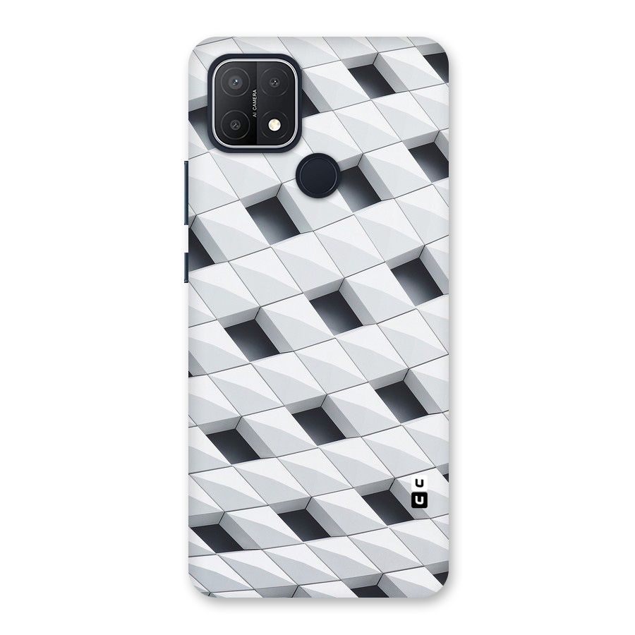 Building Pattern Back Case for Oppo A15