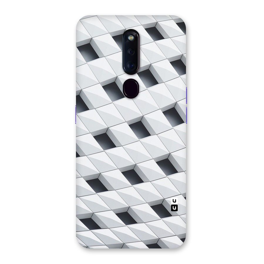 Building Pattern Back Case for Oppo F11 Pro
