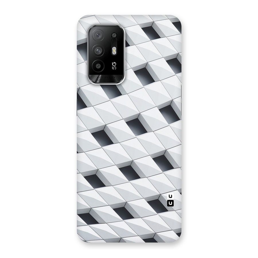 Building Pattern Back Case for Oppo F19 Pro Plus 5G
