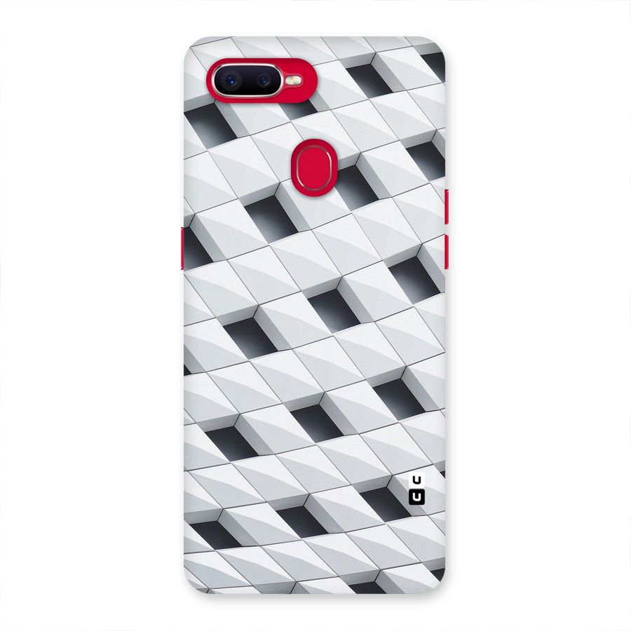 Building Pattern Back Case for Oppo F9 Pro
