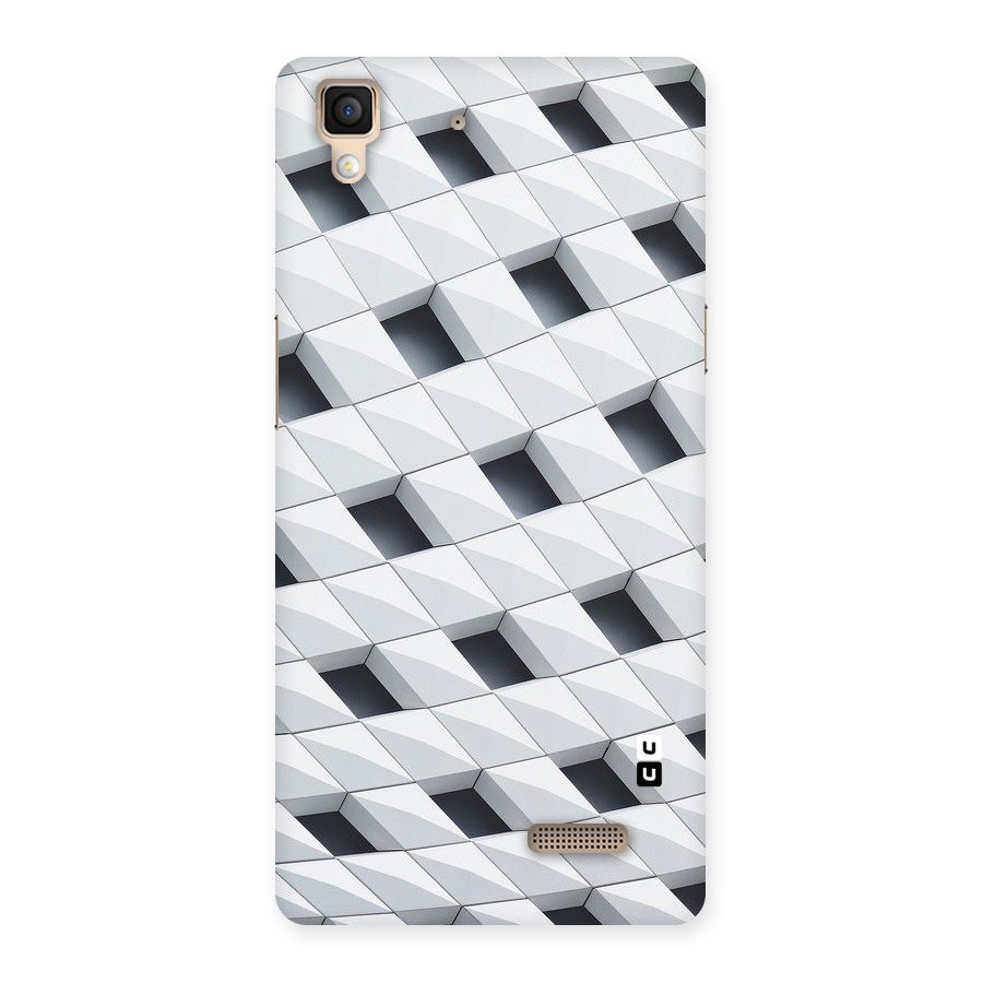 Building Pattern Back Case for Oppo R7