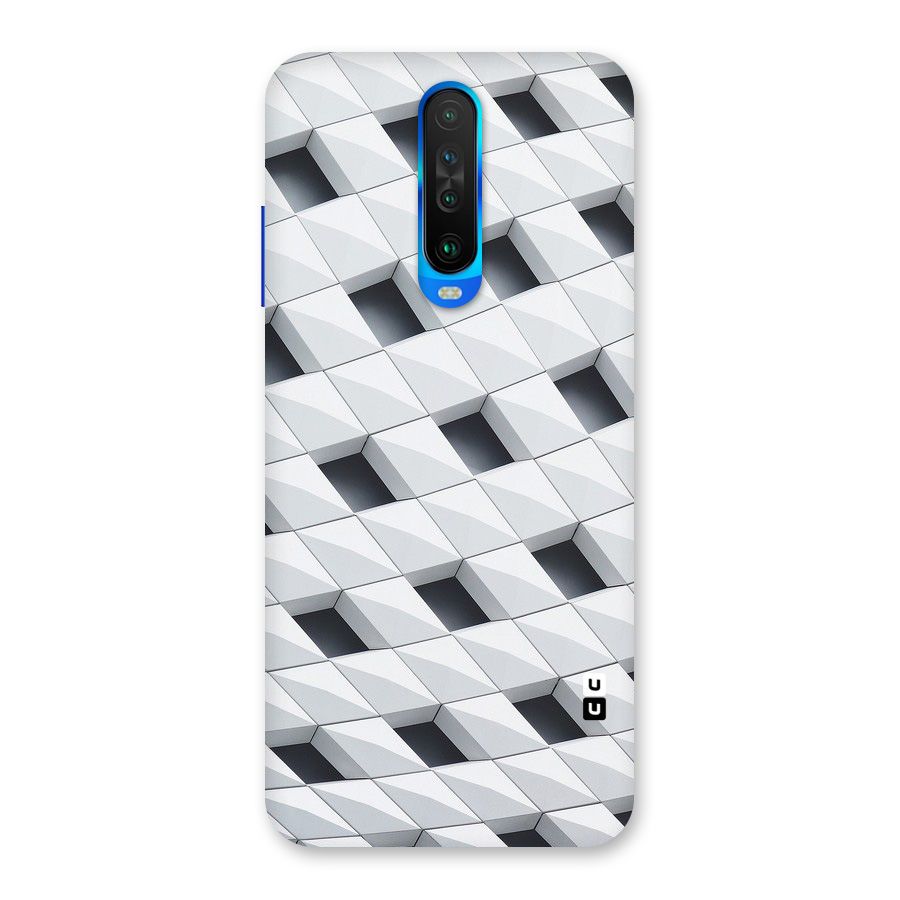Building Pattern Back Case for Poco X2