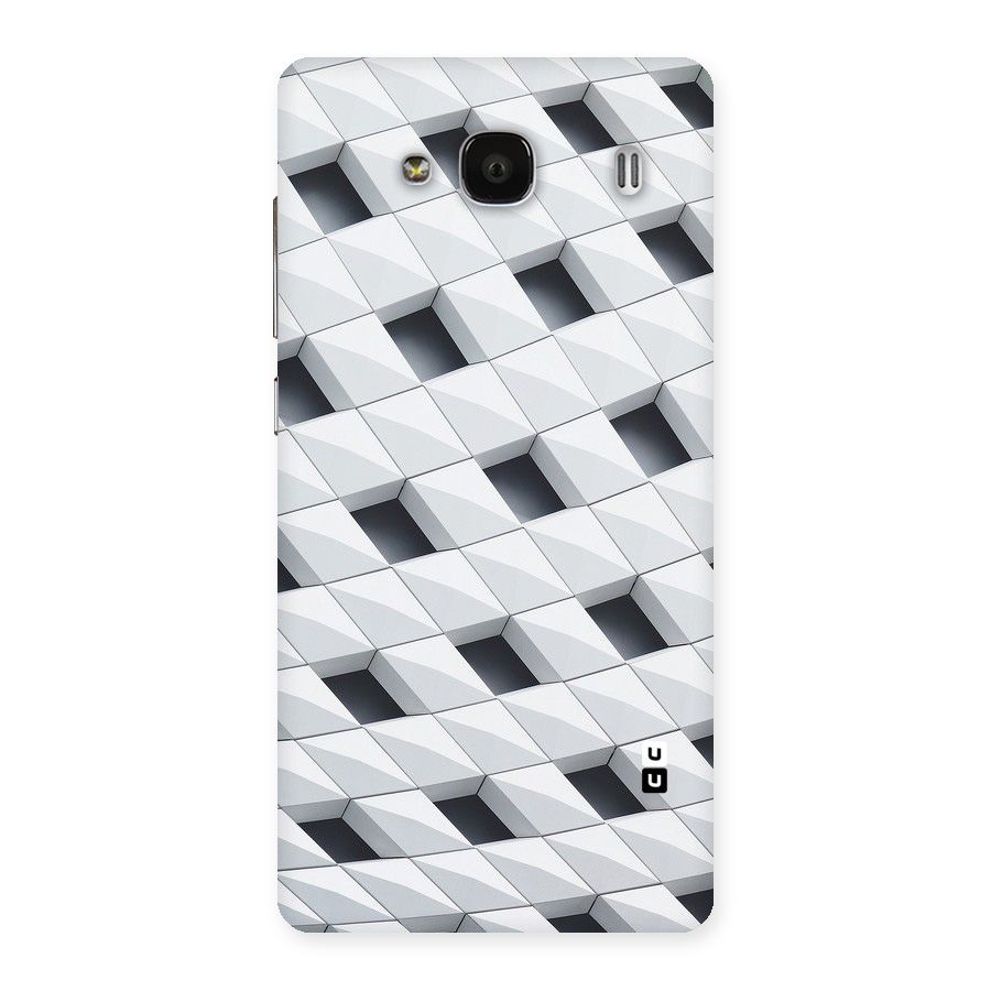 Building Pattern Back Case for Redmi 2 Prime