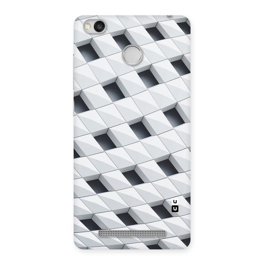 Building Pattern Back Case for Redmi 3S Prime