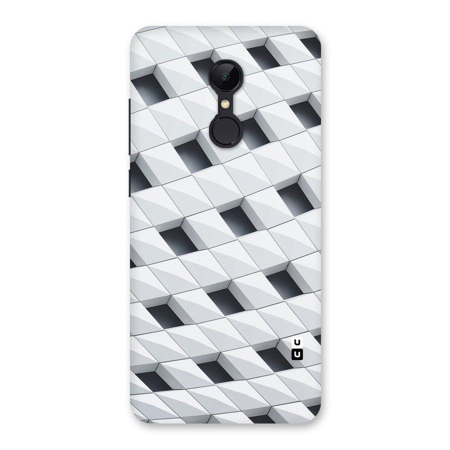 Building Pattern Back Case for Redmi 5
