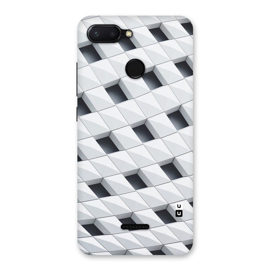 Building Pattern Back Case for Redmi 6