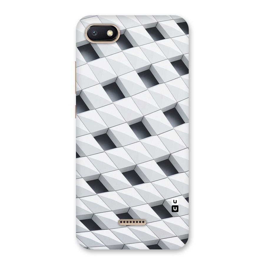 Building Pattern Back Case for Redmi 6A