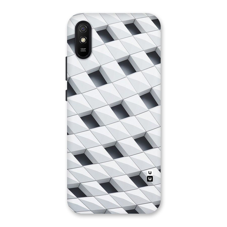 Building Pattern Back Case for Redmi 9i