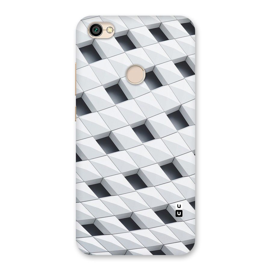 Building Pattern Back Case for Redmi Y1 2017