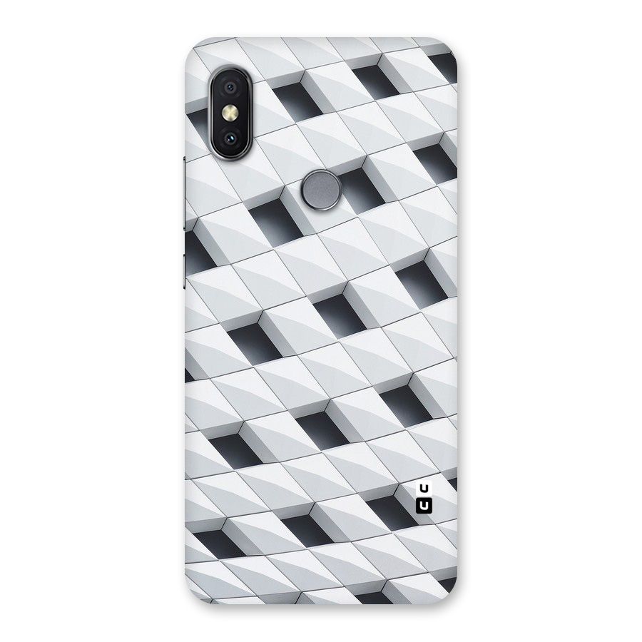 Building Pattern Back Case for Redmi Y2
