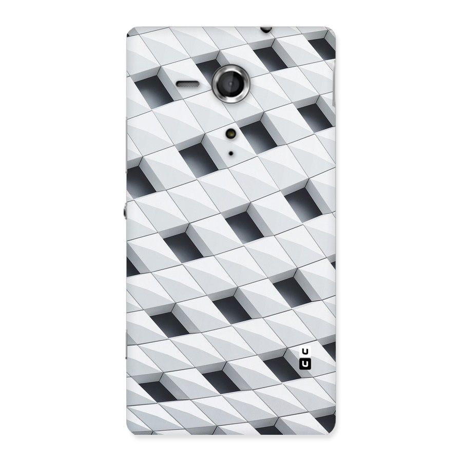 Building Pattern Back Case for Sony Xperia SP