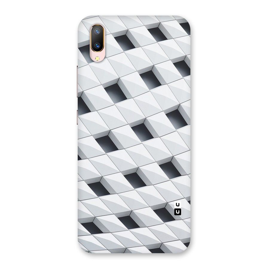Building Pattern Back Case for Vivo V11 Pro