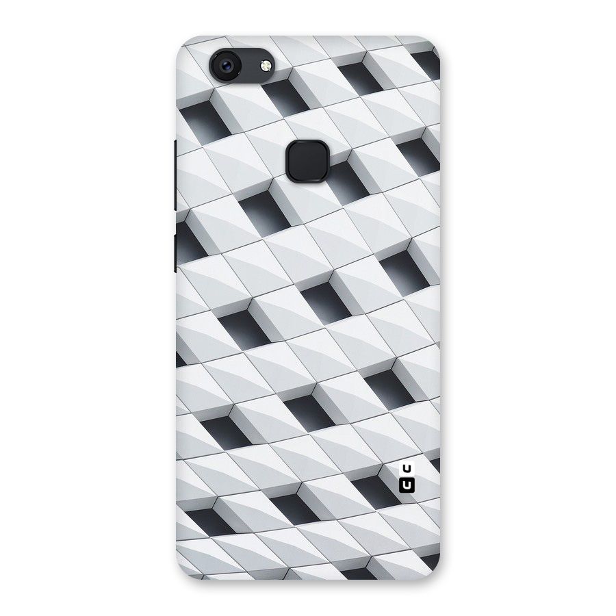 Building Pattern Back Case for Vivo V7 Plus
