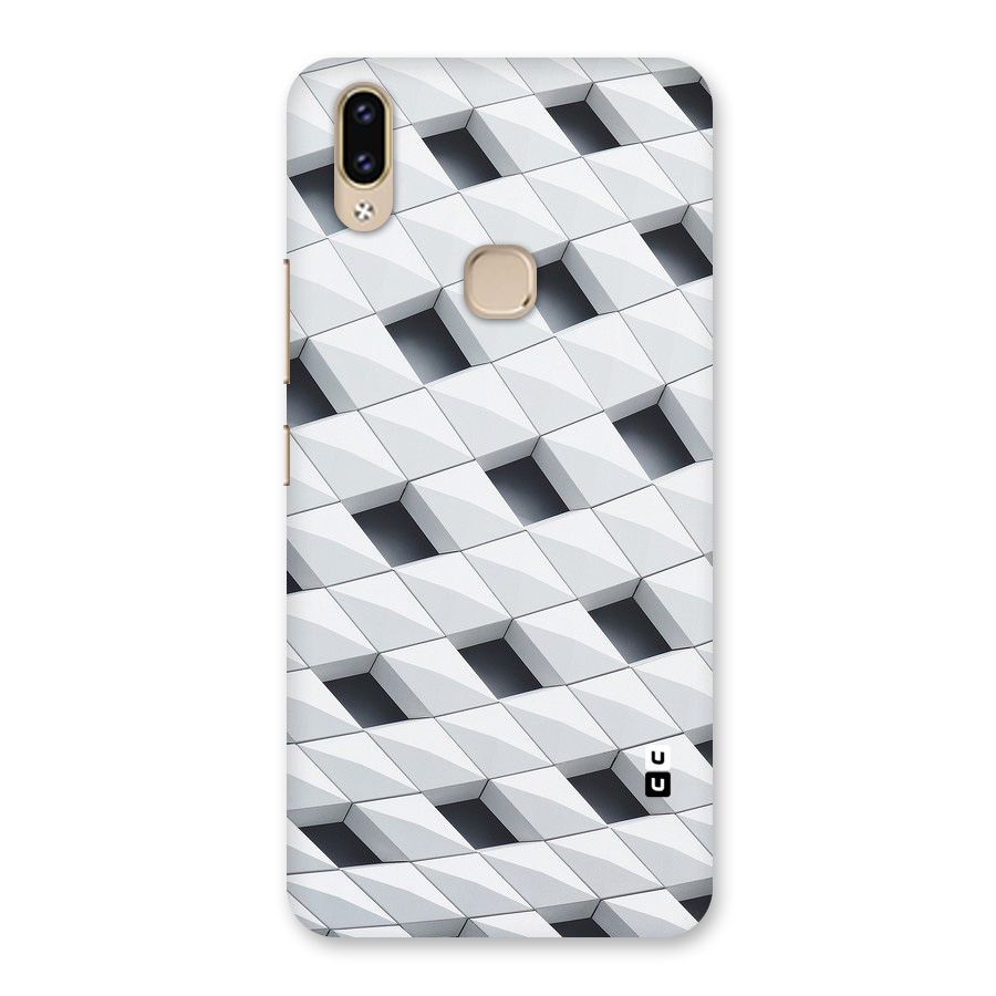 Building Pattern Back Case for Vivo V9 Youth