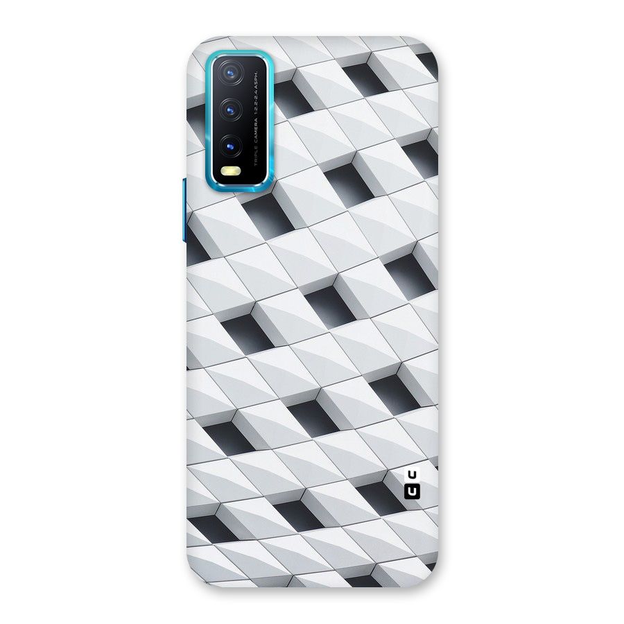 Building Pattern Back Case for Vivo Y20A