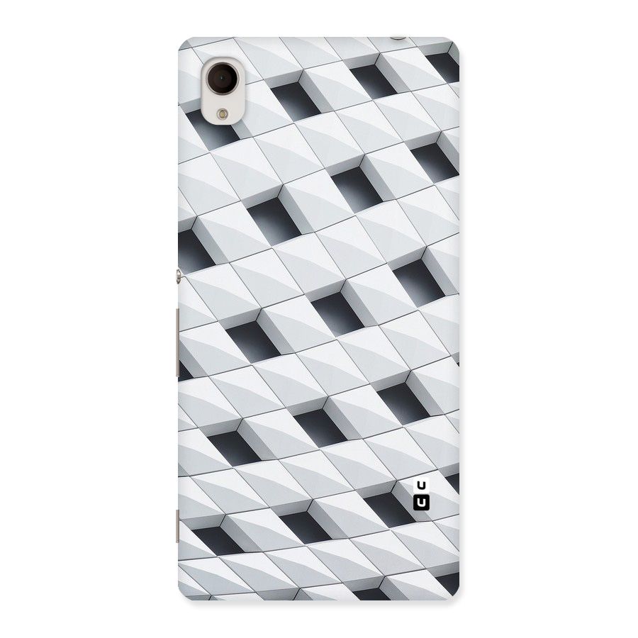 Building Pattern Back Case for Xperia M4 Aqua