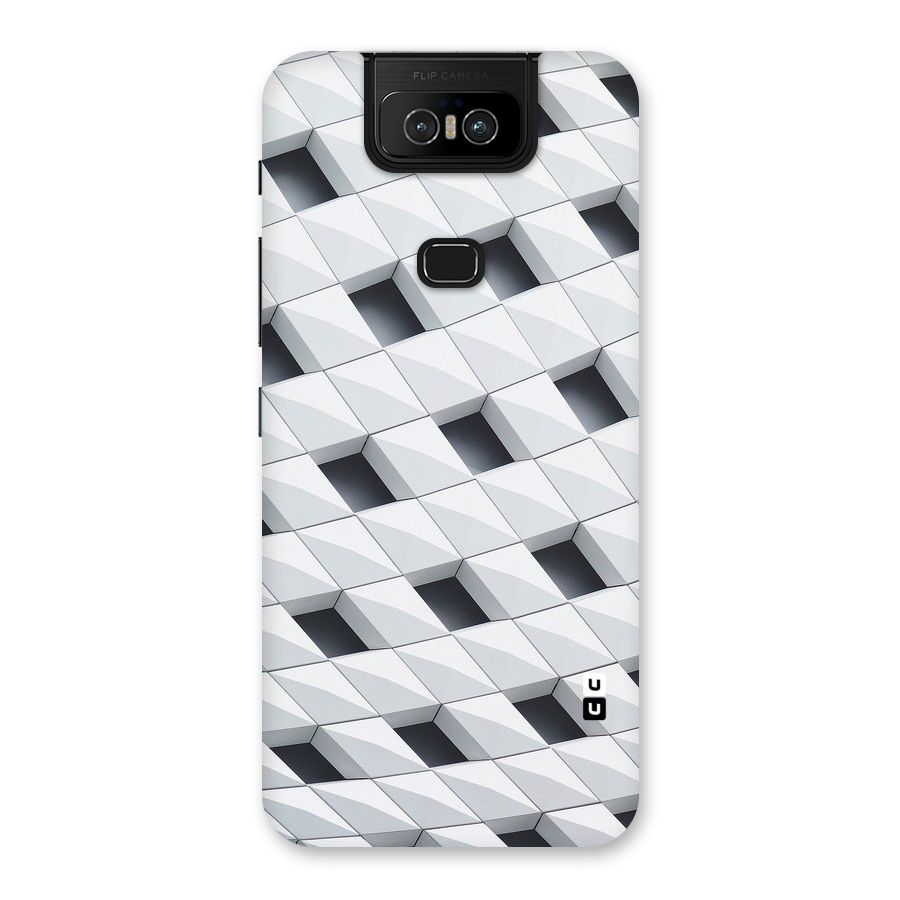 Building Pattern Back Case for Zenfone 6z