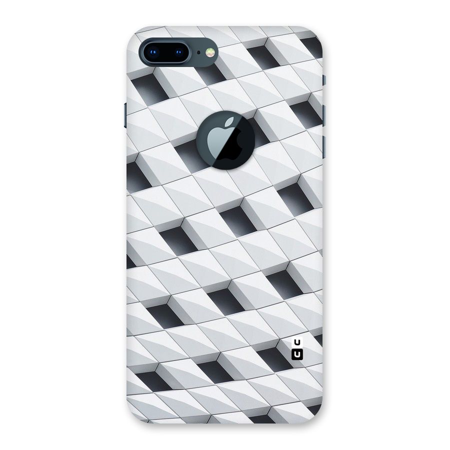 Building Pattern Back Case for iPhone 7 Plus Logo Cut